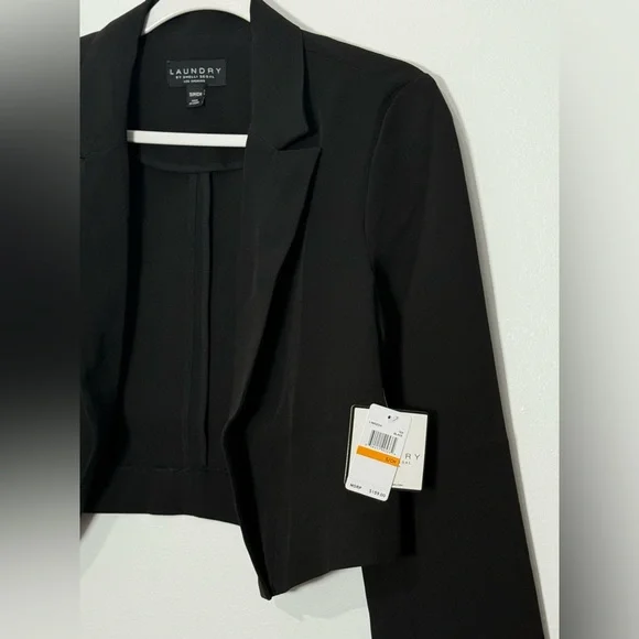 Laundry by Shelli Segal NWT Cropped Open Front Blazer - Picture 5 of 9